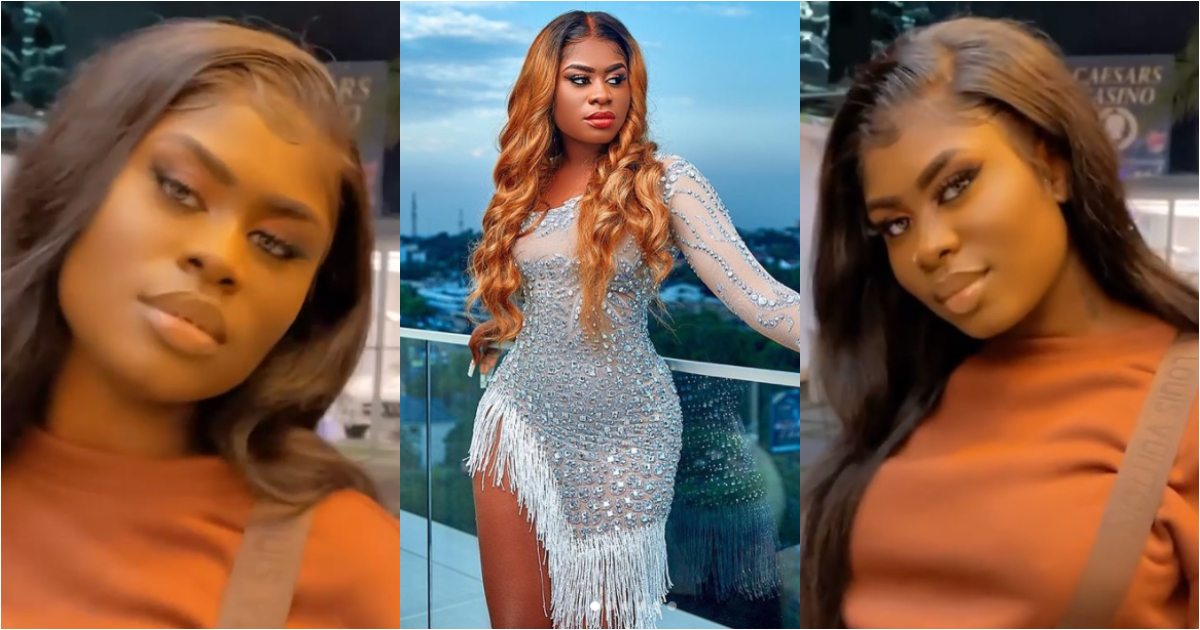 Am I single? - Yaa Jackson quizzes fans as she flaunts her beauty in video; gets Ghanaians talking