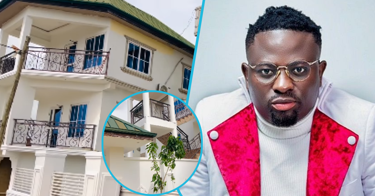 Broda Sammy: Singer leaves fans in awe as he drops video of his plush 20-bedroom mansion: “You deserve it”