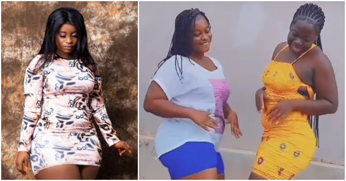 Actress Efya Franca and her lady friend bust some dance moves.