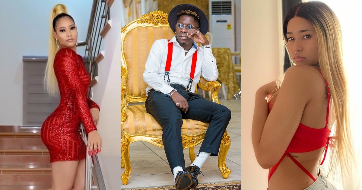 Miss Vhristy White: Meet Shatta Wale's new 'girlfriend' he was captured grinding at Hajia 4real's song release