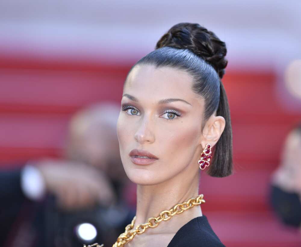 Bella Hadid before and after