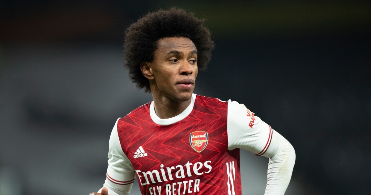 Willian, now a former Arsenal star