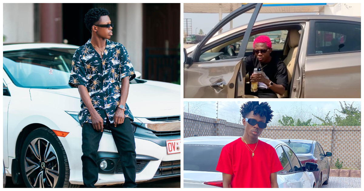 Strongman Burner with cars he acquired after leaving Sarkcess