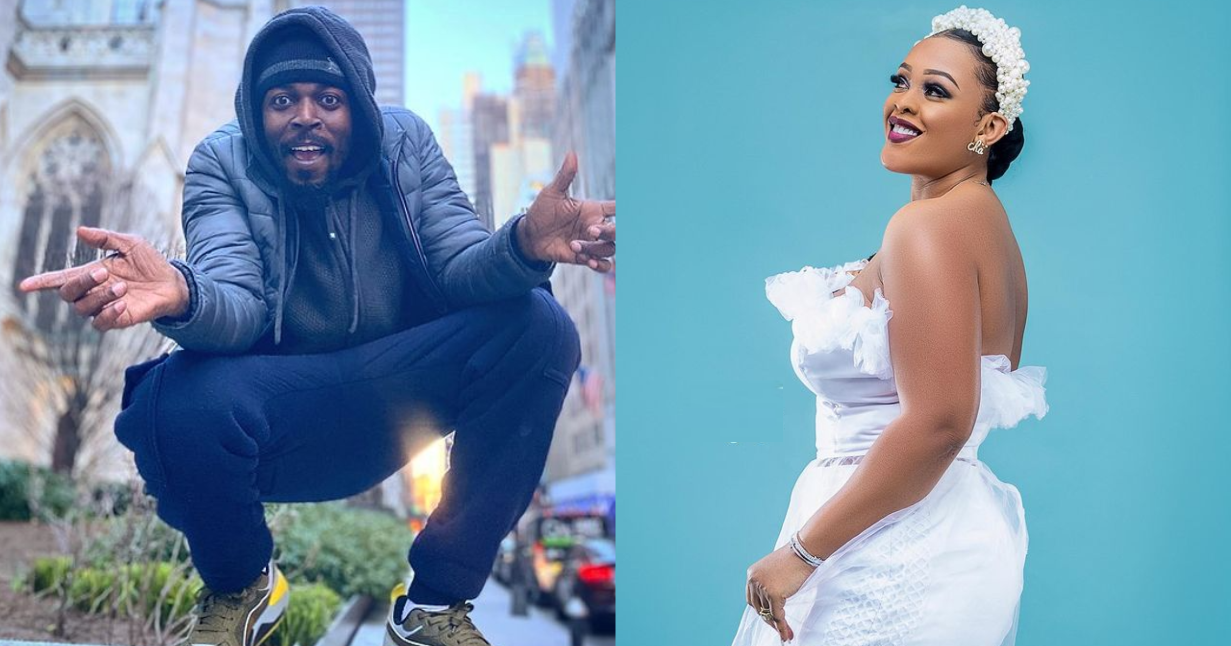 Kwaw Kese gushes as his beautiful wife shows off her fine skin in a mini-dress in new photo