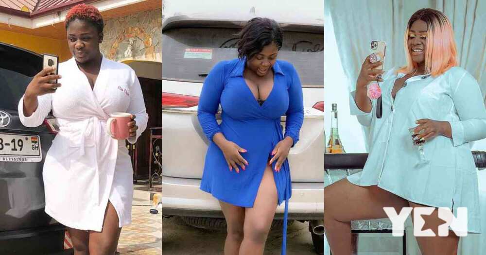 Tracey Boakye Causes Traffic on Internet With Video of Her Taking her Bath