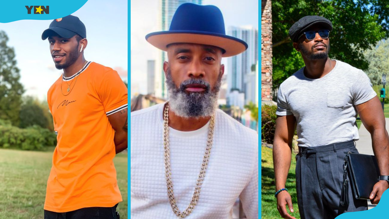 Men rocking different types of hats