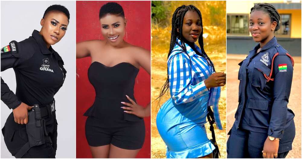 Ama Serwaa, Maya, Thick Girl Vonny, and other beautiful police officers of 2020 (photos)
