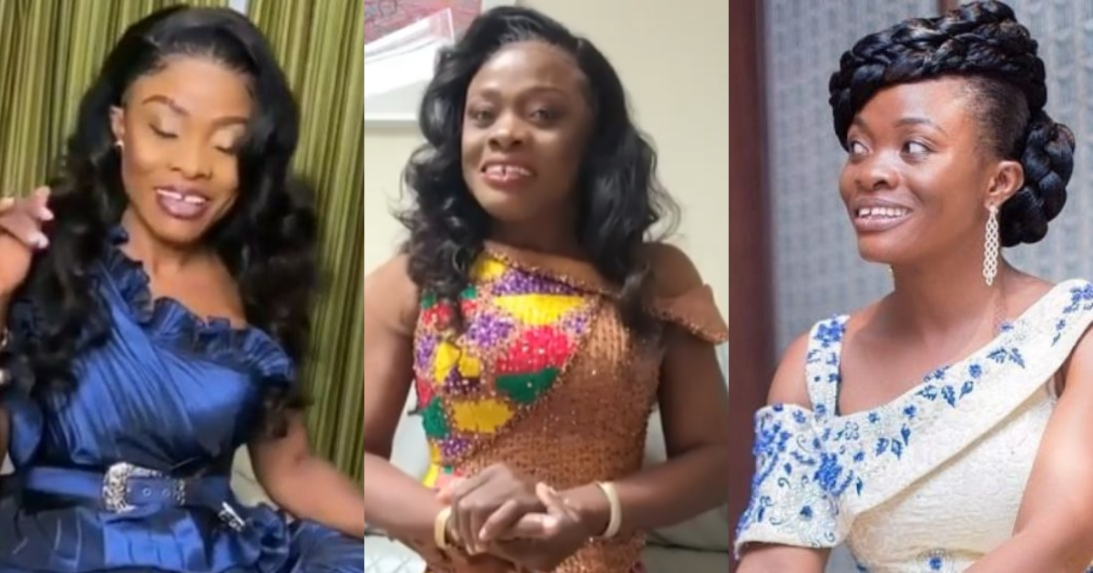 Gospel Singer Diana Asamoah Spotted Suffocating in new Video over too tight dress