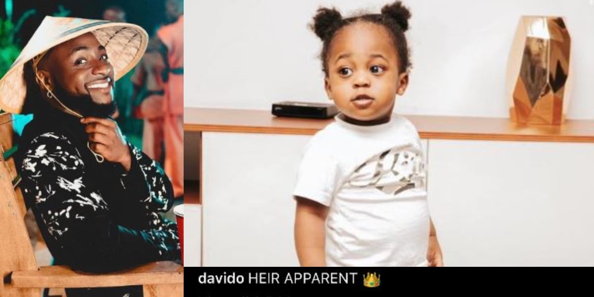 Social Media Thrown Into Frenzy as Davido Names Son With Chioma, Ifeanyi His Heir Apparent