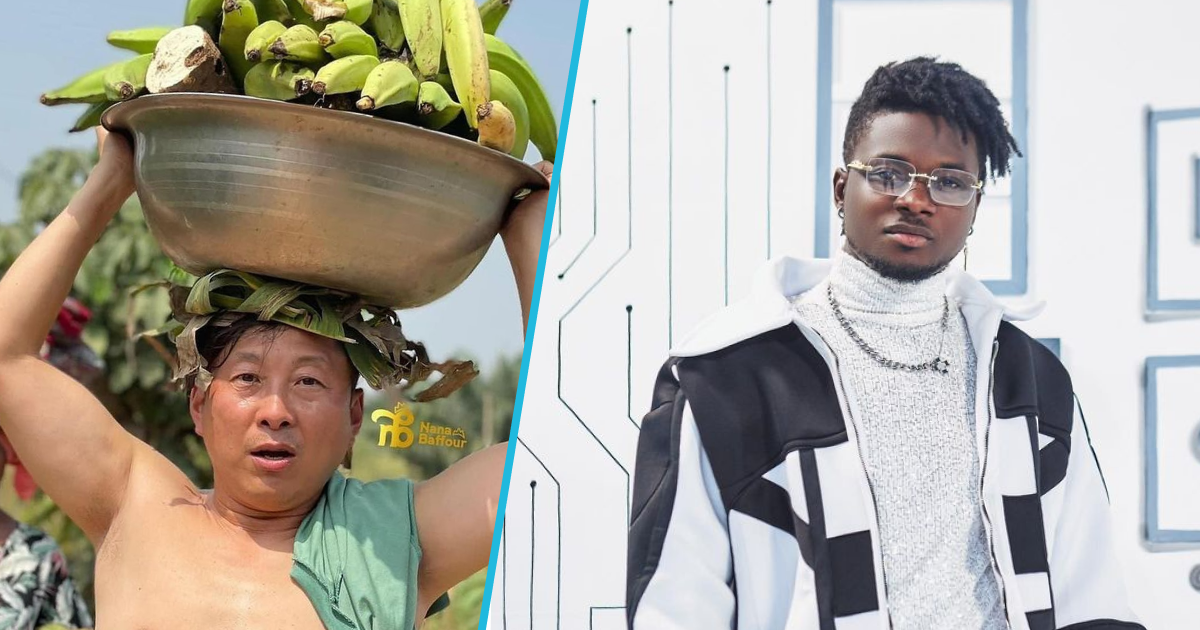 Kuami Eugene reacts to funny video of Japanese man singing and dancing to Monica: "Give him a Ghana Card"