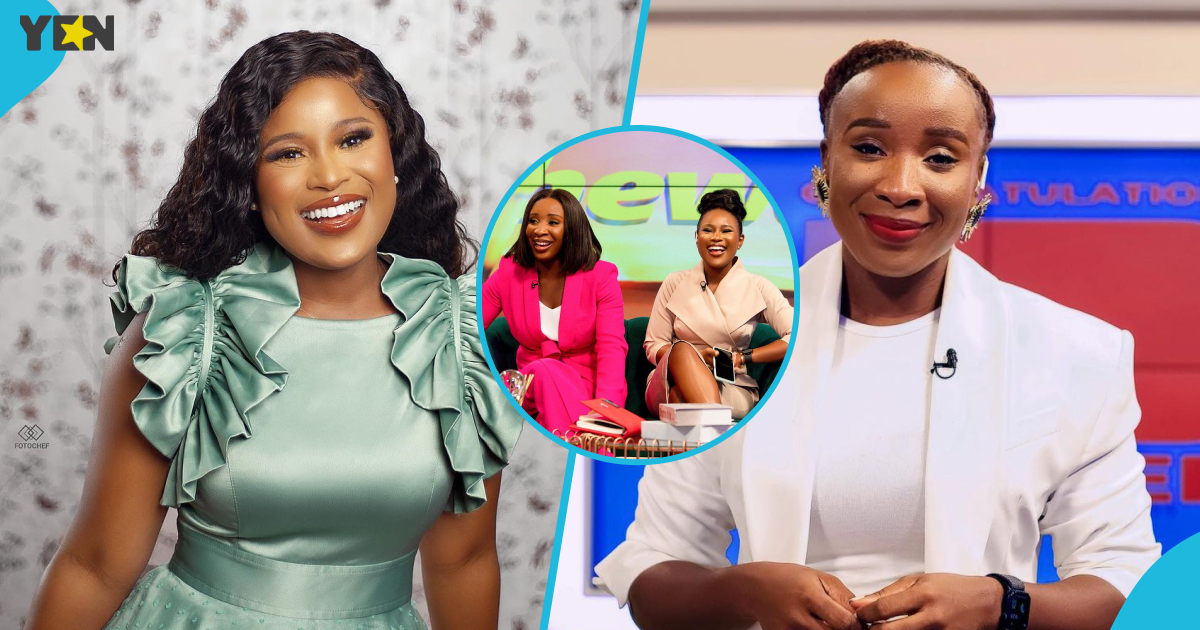 Berla Mundi and Naa Ashorkor look splendid in elegant corporate outfits and stunning hairstyle; "No competition"