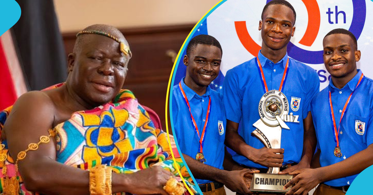 NSMQ: Asantehene donates new trophy to quiz competition, to be outdoored in 2024