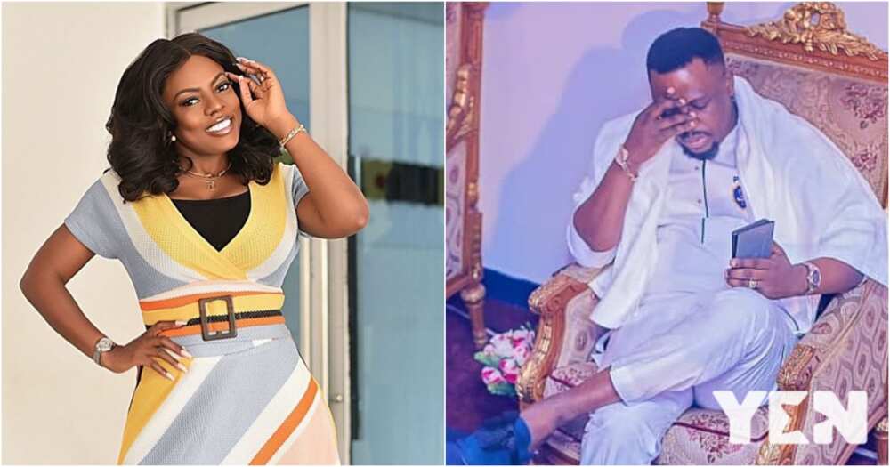 Nana Aba Anamoah: Nigel Gaisie's ex-junior pastor reveals how they tried to set up broadcaster