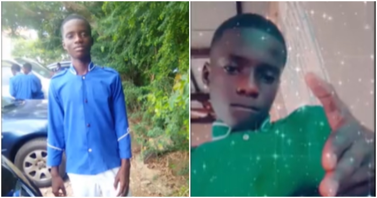 13-year-old Godfred Ankomah