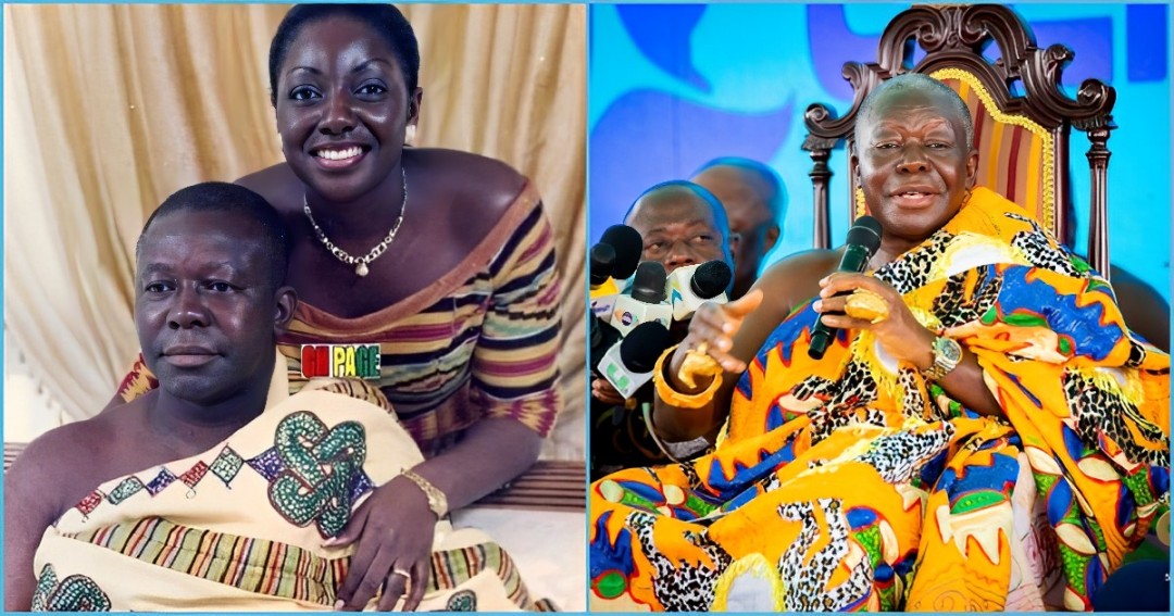 Photo of Otumfuo and his wife