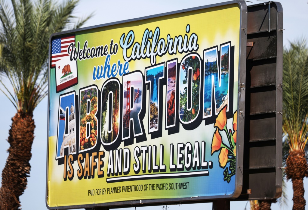 California is among the US states that have moved to protect access to abortion
