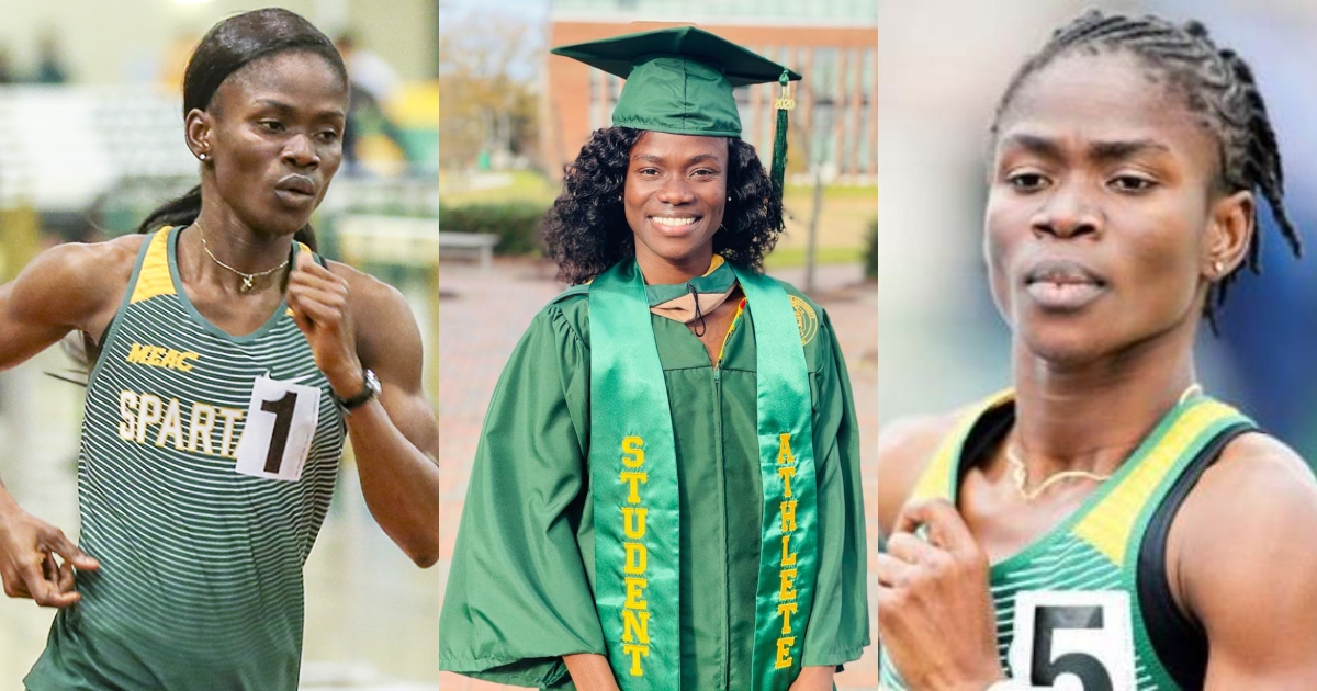Ghanaian athlete Martha Bissah graduates from university