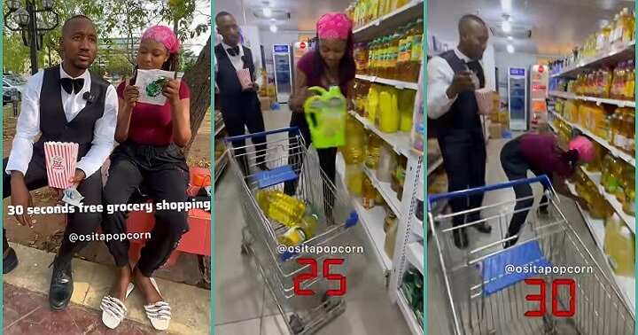 "The way she switched": Slay queen hustles like 'agbero' at mall after getting free shopping offer