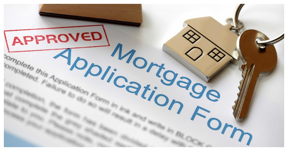 A picture of an approved mortgage application form