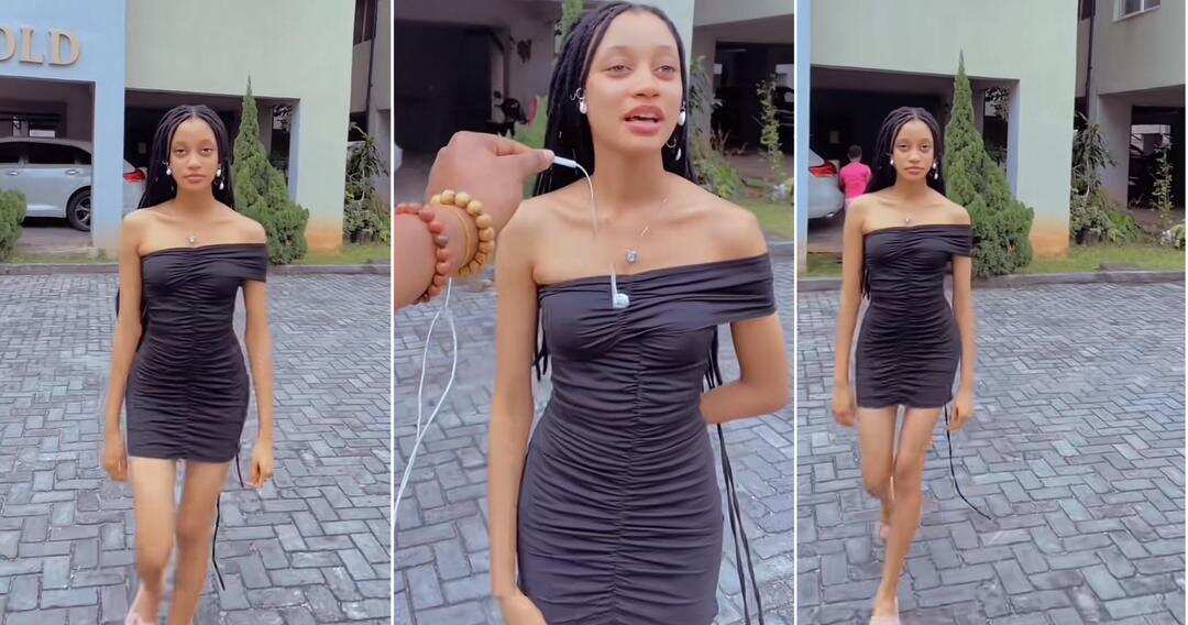 Lady who was rejected by modelling agency cries out