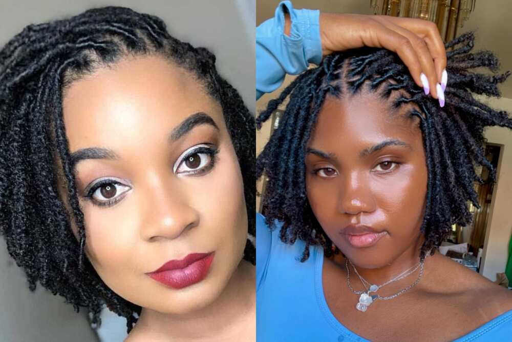 How do you start locs with short hair?