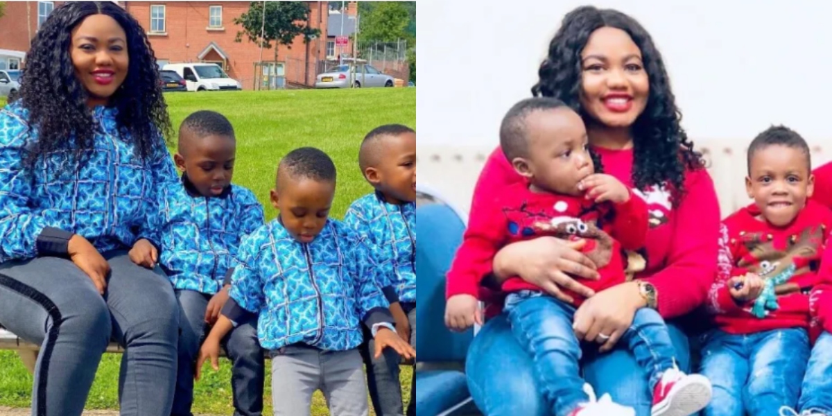 Resilient widowed mum of 4 kids graduates master's degree from top university (Photos)