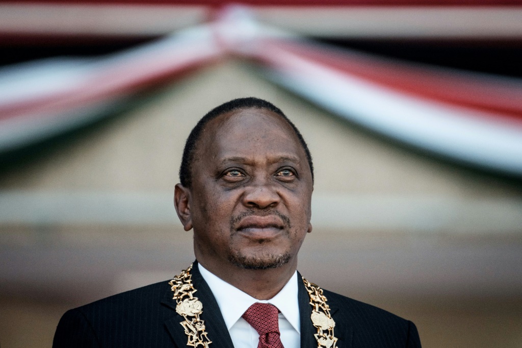 Uhuru Kenyatta was unable to run again after serving two terms as president