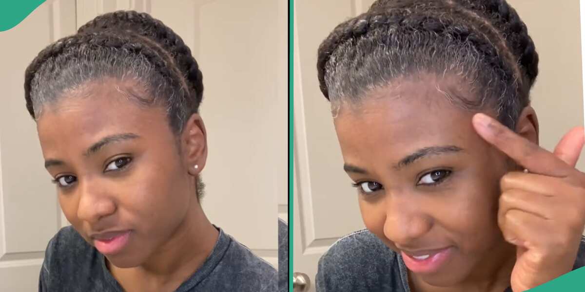 Young-looking lady grows grey hair, people mistake her for teenager due to her beauty: "I'm 31"