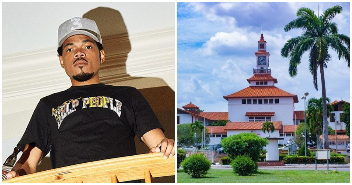 "University of Ghana is Historic" - US Artist Chance the Rapper Explains in Video