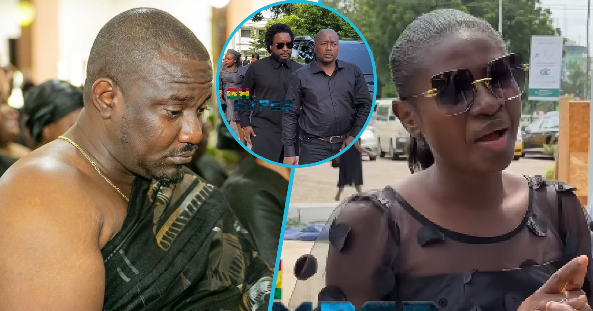 Dumelo's mum's funeral: Moments Sonnie Badu, Martha Ankomah, and other celebs arrive for service surface