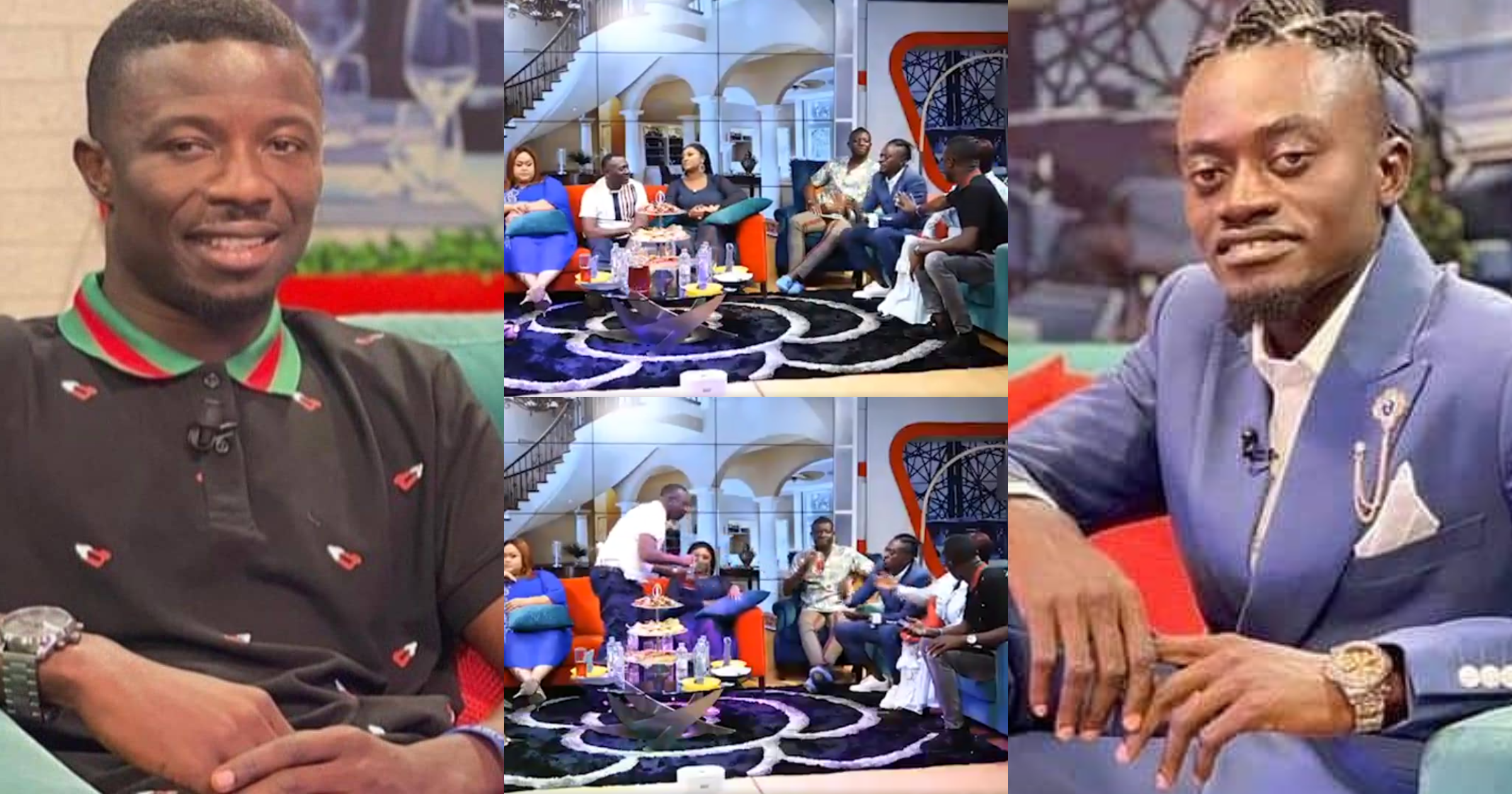 Kwaku Manu clashes with Lil Win on McBrown's United Showbiz (video)