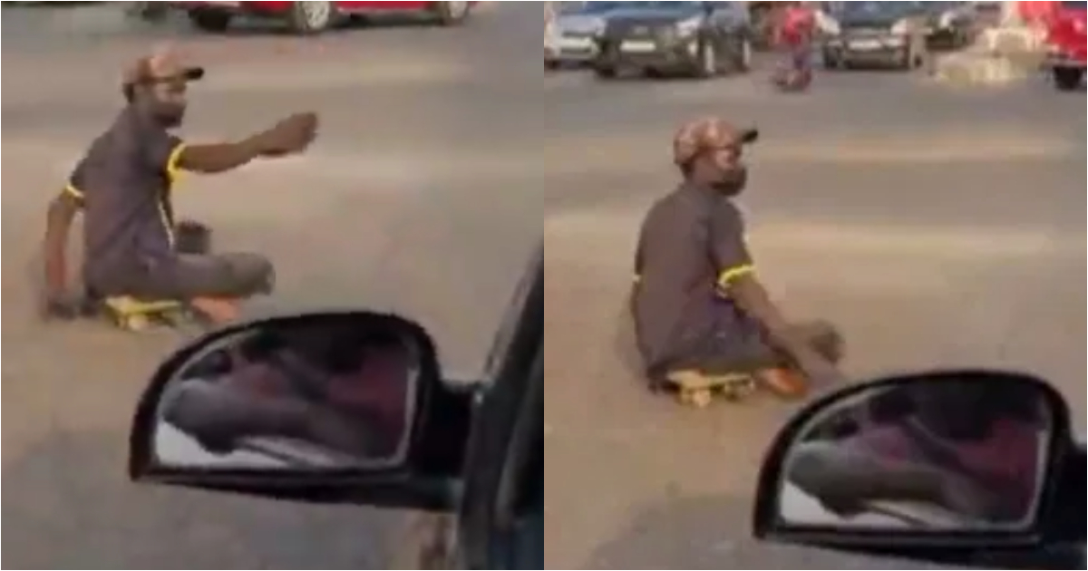 Video of 2 disabled young men directing traffic on busy road emerges; erupts reactions