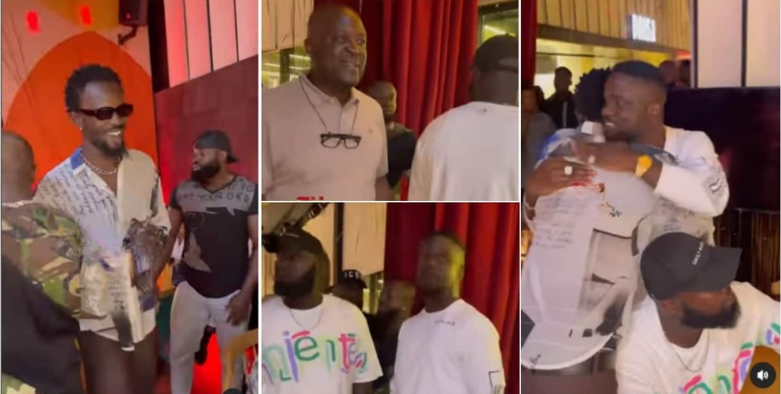 Ibrahim Mahama, Sarkodie, Hajia Bintu And Other Celebrities Support Black Sherif's Album At Private Party