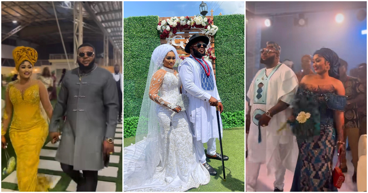 The beautiful wife of real estate developer Goddey Wan wore 6 gorgeous gowns for their luxurious Muslim wedding