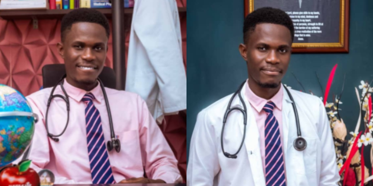 Sammy Gyamfi celebrates brother Dr. Gyamfi as he earns medical degree from top university (Photos)