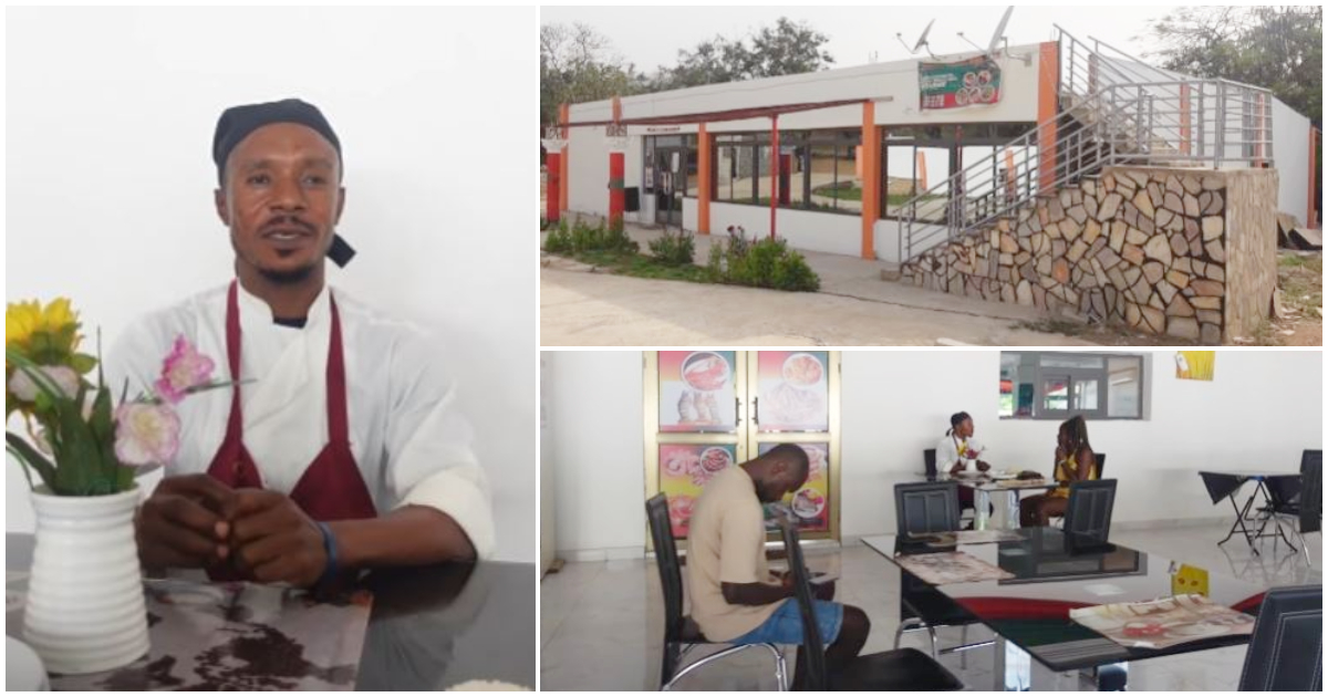 Man shares inspiring story of how he built a restaurant after being homeless for 6 years