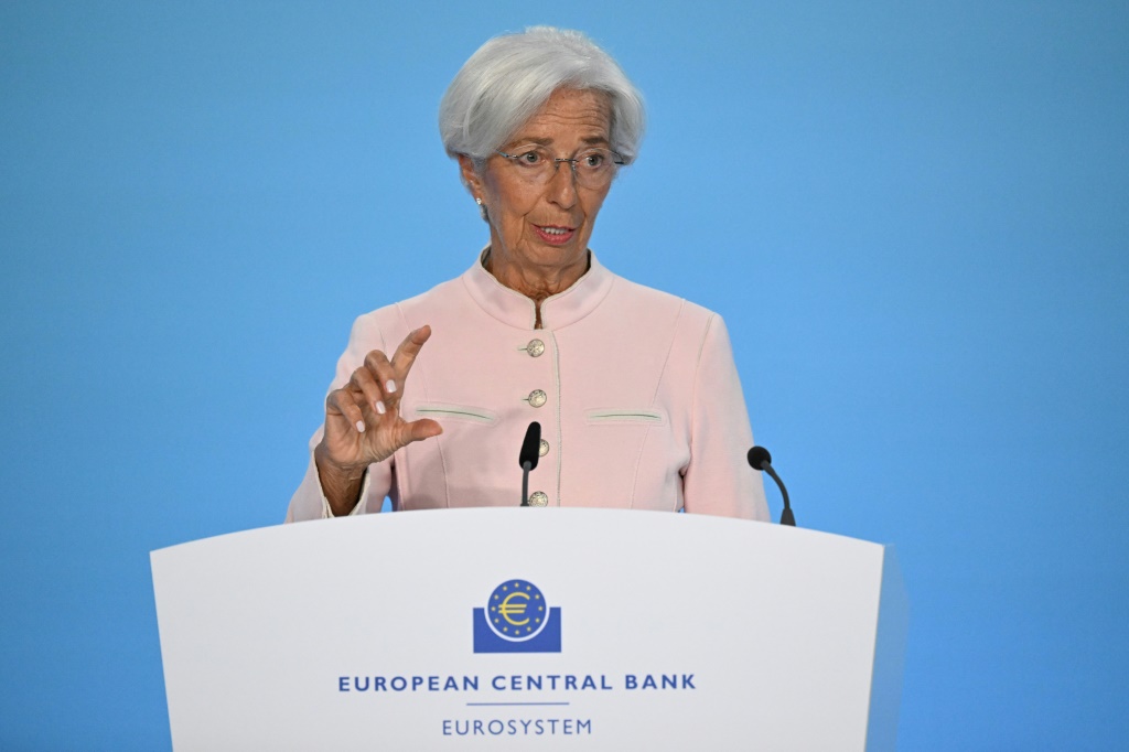 ECB President Christine Lagarde has acknowledged the 'pain' felt by households as a result of aggressive rate hikes, but has cautioned against relenting too soon