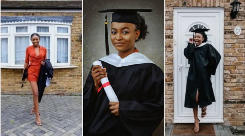 I was stopped from watching TV - Nigerian lady who made first class in UK