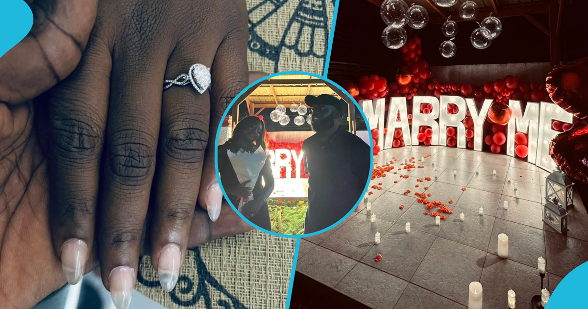 Kwadwo Sheldon proposes to his girlfriend, photos from the plush proposal emerge as many congratulate him
