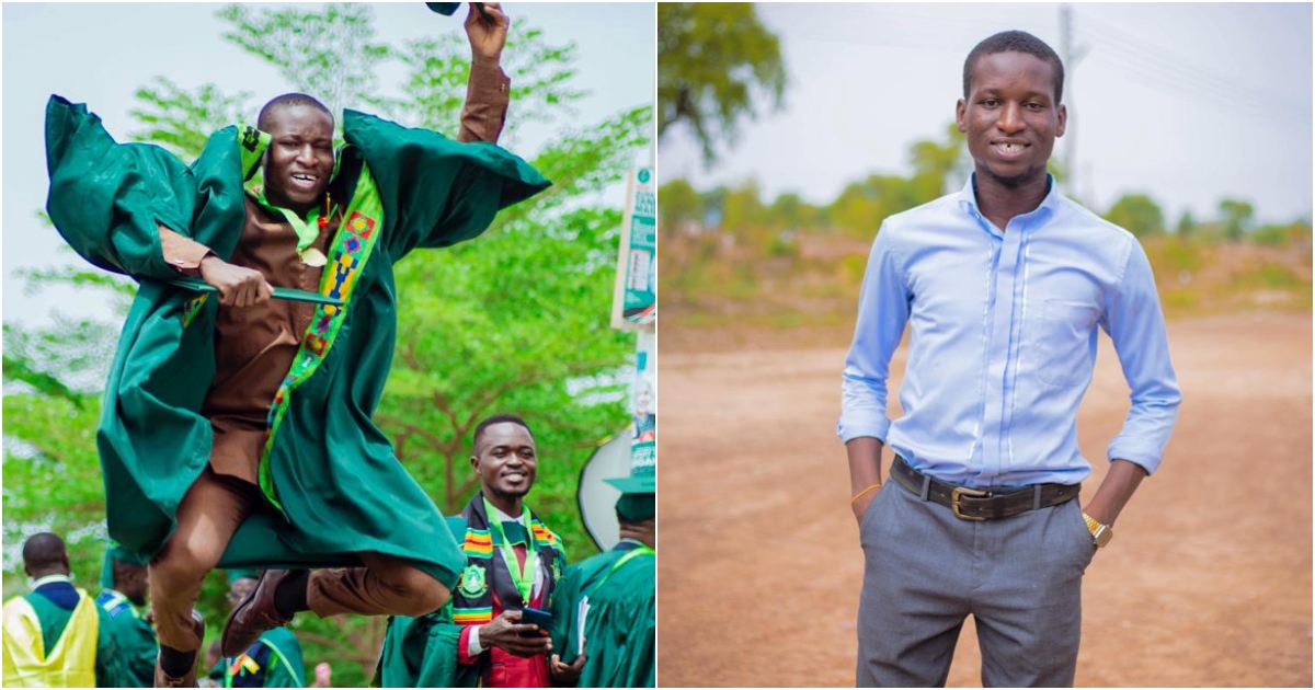 Fresh UDS graduate who set up his company in level 200 reveals why he chose to become an entrepreneur: "I wanted to use my creative skills"