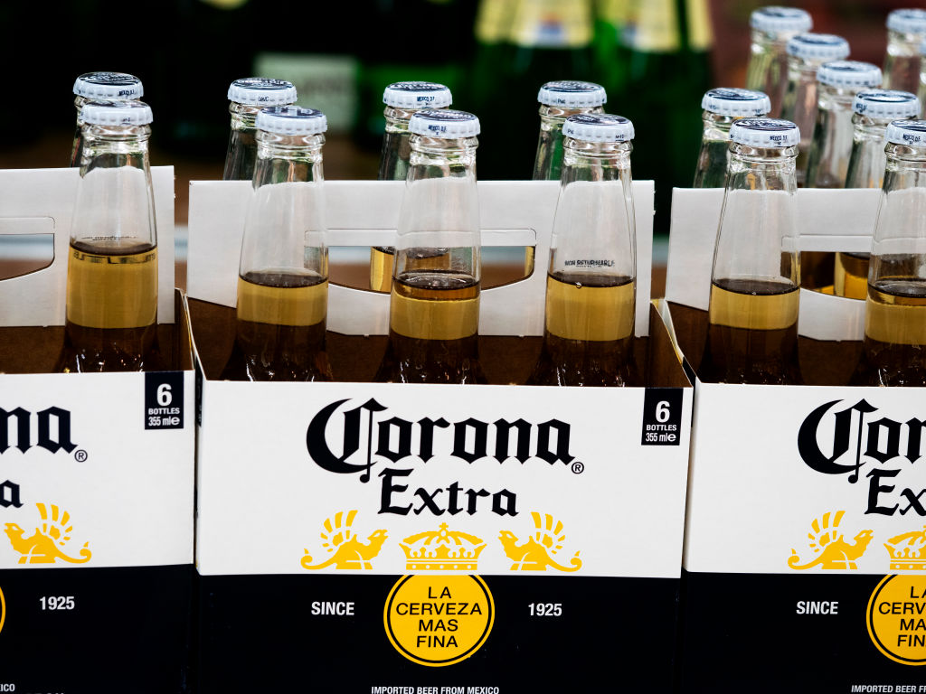Which country is famous for the beer Corona, and how's the flavour?
