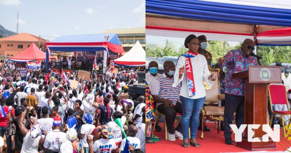 The policies we've implemented show we're the only ones who can develop Ghana - Akufo-Addo