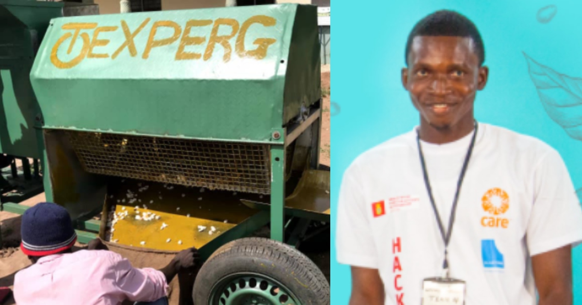Daniel Amoshie: Engineering Student at Ashesi University Invents Cocoa pod Breaking Machines