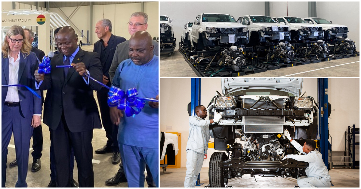 Ghana government commissions $8 million Volkswagen car assembly plant in Tema