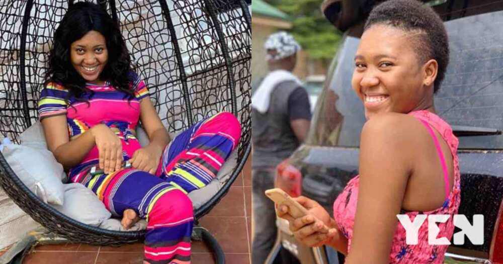 Jackline Mensah: Ghana's no. 1 TikTok star gets back her lost account with all followers
