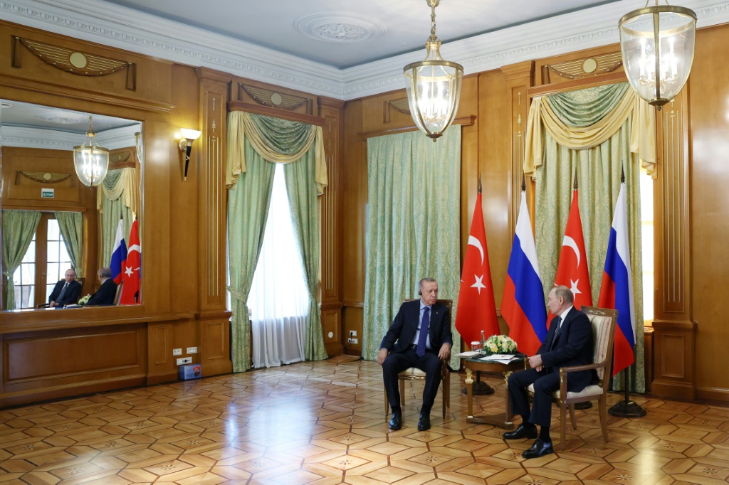 Putin and Erdogan met in Sochi for their second round of talks in under a month