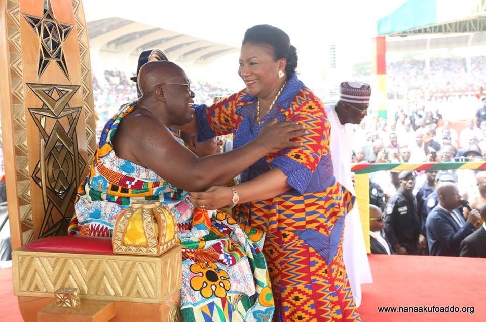 5 times Nana Addo and Rebecca have proved to be romantic