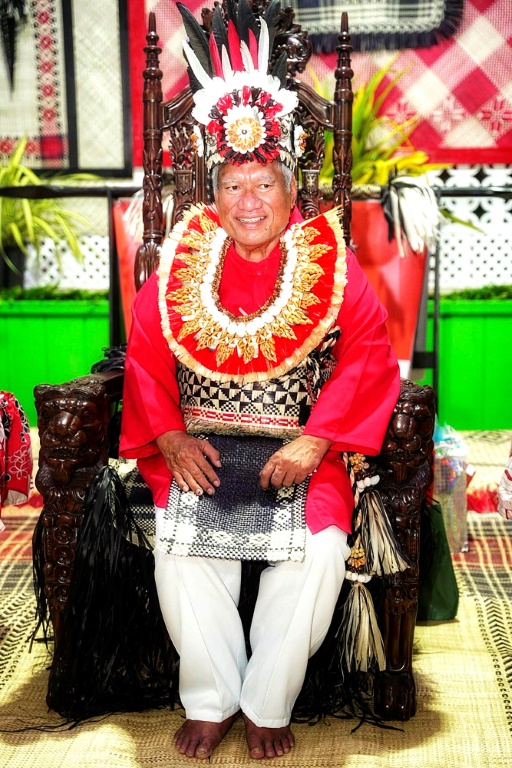Iroojlaplap  Michael Kabua was the first paramount chief to receive a coronation ceremony since the 1970s
