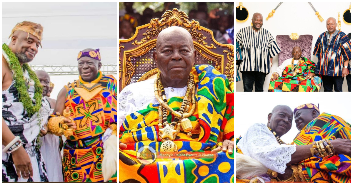 Photos of Togbui Sri III and other top chiefs in Ghana