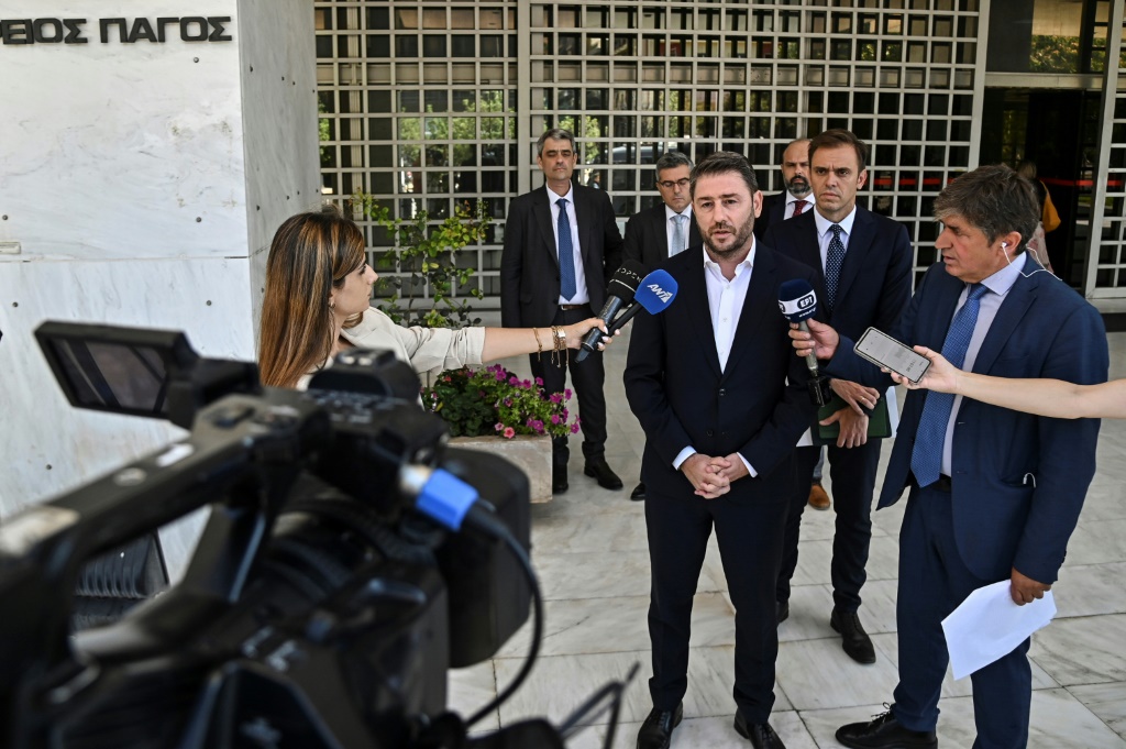 Nikos Androulakis, leader of Greece's opposition Socialists, is taking legal action over the attempted surveillance via spyware Predator of his mobile phone